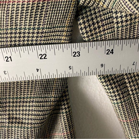 Ralph Ralph Lauren Blazer 44L Wool Silk Blend 2 Button Sports Coat Houndstooth - Picture 7 of 11